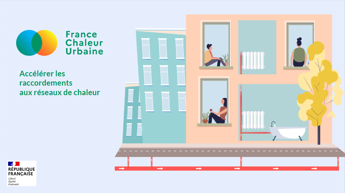 Page de garde de la présentation de France Chaleur Urbaine